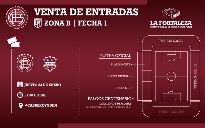 Lanus vs Riestra