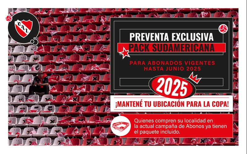 Pack Sudamericana 2025